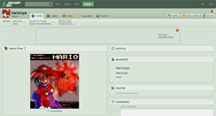 Desktop Screenshot of haruruya.deviantart.com