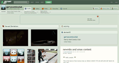 Desktop Screenshot of garryscomicsclub.deviantart.com