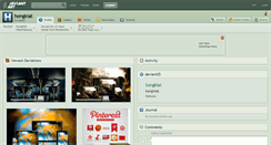 Desktop Screenshot of hongkiat.deviantart.com