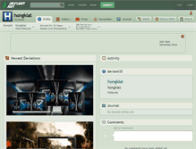 Tablet Screenshot of hongkiat.deviantart.com