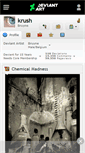Mobile Screenshot of krush.deviantart.com