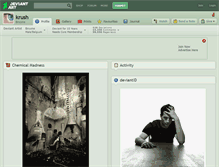Tablet Screenshot of krush.deviantart.com