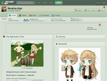 Tablet Screenshot of bavaria-chan.deviantart.com