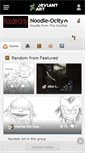 Mobile Screenshot of noodle-ocity.deviantart.com