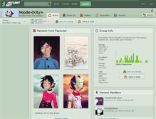 Tablet Screenshot of noodle-ocity.deviantart.com