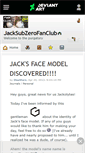 Mobile Screenshot of jacksubzerofanclub.deviantart.com