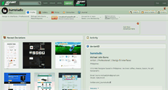 Desktop Screenshot of burnstudio.deviantart.com