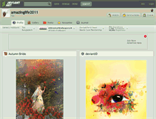 Tablet Screenshot of amazinglife2011.deviantart.com