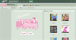 Desktop Screenshot of pink-furret.deviantart.com