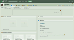 Desktop Screenshot of fuzzleplz.deviantart.com