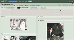 Desktop Screenshot of deedeedee123.deviantart.com