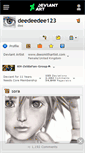 Mobile Screenshot of deedeedee123.deviantart.com