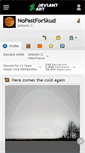 Mobile Screenshot of nopastforskud.deviantart.com
