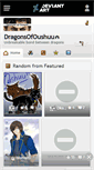Mobile Screenshot of dragonsofoushuu.deviantart.com