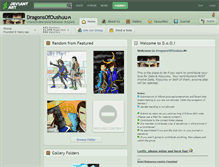 Tablet Screenshot of dragonsofoushuu.deviantart.com