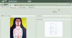 Desktop Screenshot of batcat1.deviantart.com