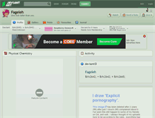 Tablet Screenshot of fageleh.deviantart.com