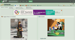 Desktop Screenshot of halobender.deviantart.com