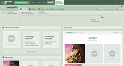 Desktop Screenshot of moonpie10.deviantart.com