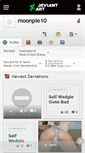 Mobile Screenshot of moonpie10.deviantart.com