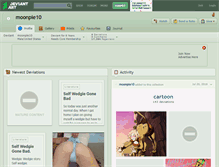 Tablet Screenshot of moonpie10.deviantart.com