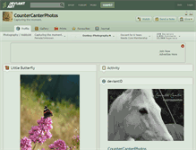 Tablet Screenshot of countercanterphotos.deviantart.com