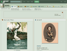 Tablet Screenshot of emera.deviantart.com