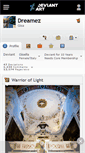 Mobile Screenshot of dreamez.deviantart.com
