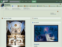 Tablet Screenshot of dreamez.deviantart.com