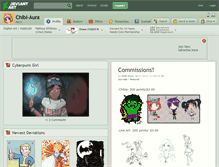 Tablet Screenshot of chibi-aura.deviantart.com