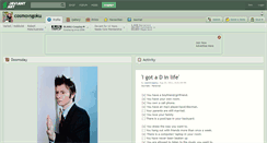 Desktop Screenshot of cosmovsgoku.deviantart.com