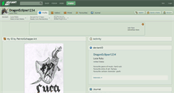 Desktop Screenshot of dragoneclipse1234.deviantart.com