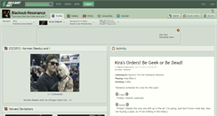 Desktop Screenshot of blackout-resonance.deviantart.com