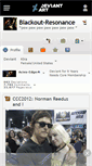 Mobile Screenshot of blackout-resonance.deviantart.com