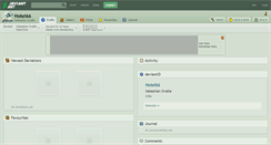 Desktop Screenshot of hotel66.deviantart.com