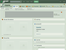Tablet Screenshot of hotel66.deviantart.com