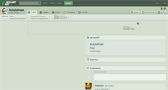 Desktop Screenshot of kululufreak.deviantart.com