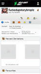 Mobile Screenshot of fuckedupstorybroplz.deviantart.com