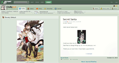 Desktop Screenshot of cindiq.deviantart.com