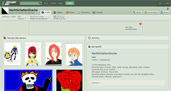 Desktop Screenshot of nachtschattendrache.deviantart.com