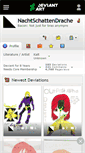 Mobile Screenshot of nachtschattendrache.deviantart.com