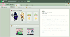 Desktop Screenshot of cutie-kawaii.deviantart.com