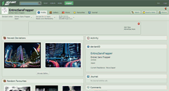 Desktop Screenshot of entrezsansfrapper.deviantart.com
