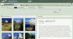 Desktop Screenshot of cynderandspyro5.deviantart.com