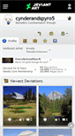 Mobile Screenshot of cynderandspyro5.deviantart.com