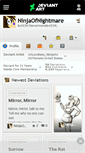 Mobile Screenshot of ninjaofnightmare.deviantart.com