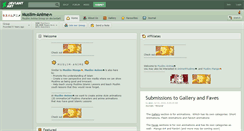 Desktop Screenshot of muslim-anime.deviantart.com
