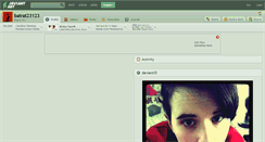 Desktop Screenshot of batrat23123.deviantart.com