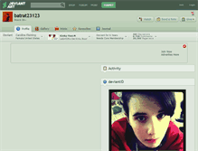 Tablet Screenshot of batrat23123.deviantart.com