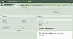 Desktop Screenshot of miatosakura-chan.deviantart.com